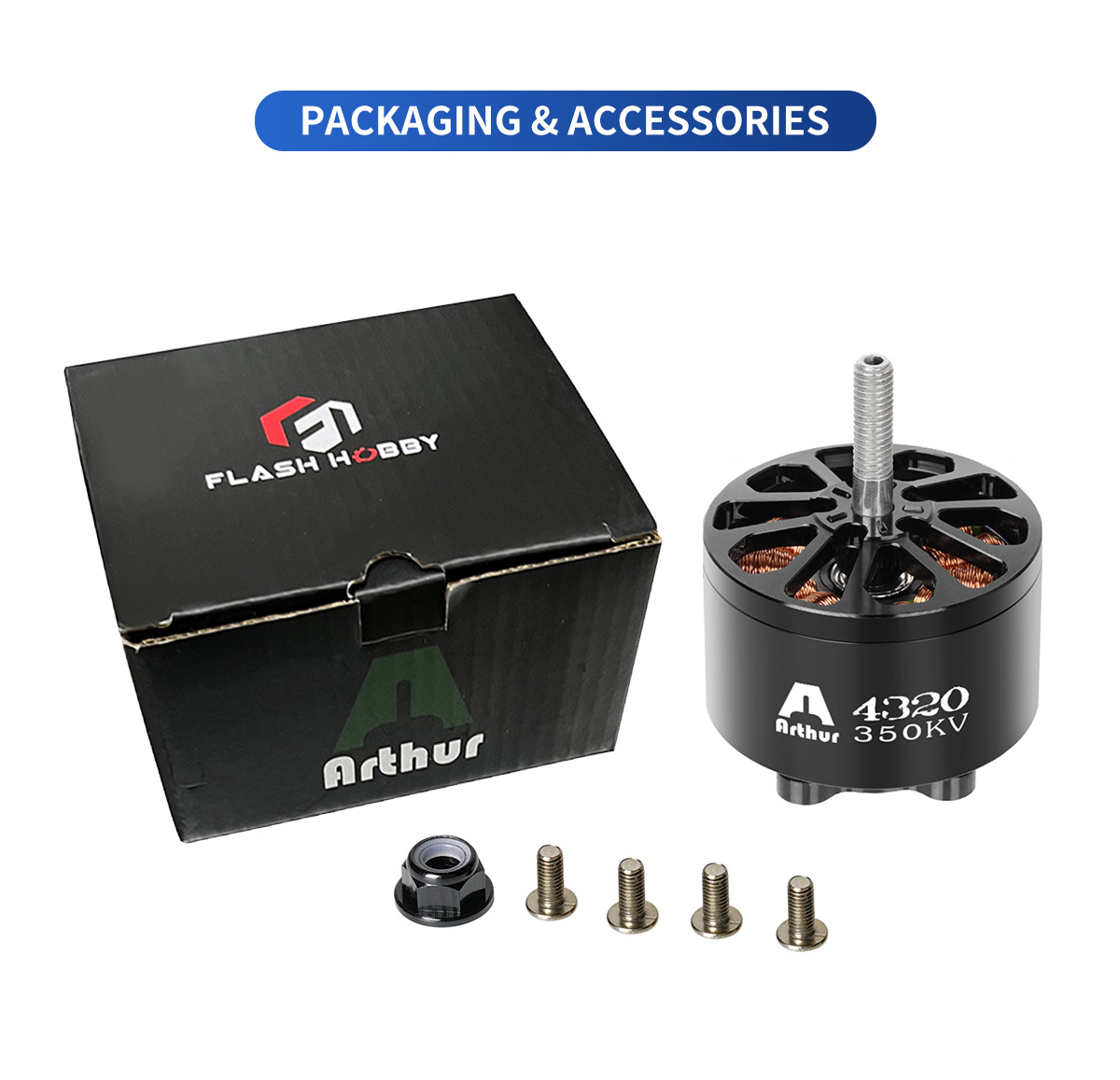 Flashhobby A4320 350KV Brushless Motor